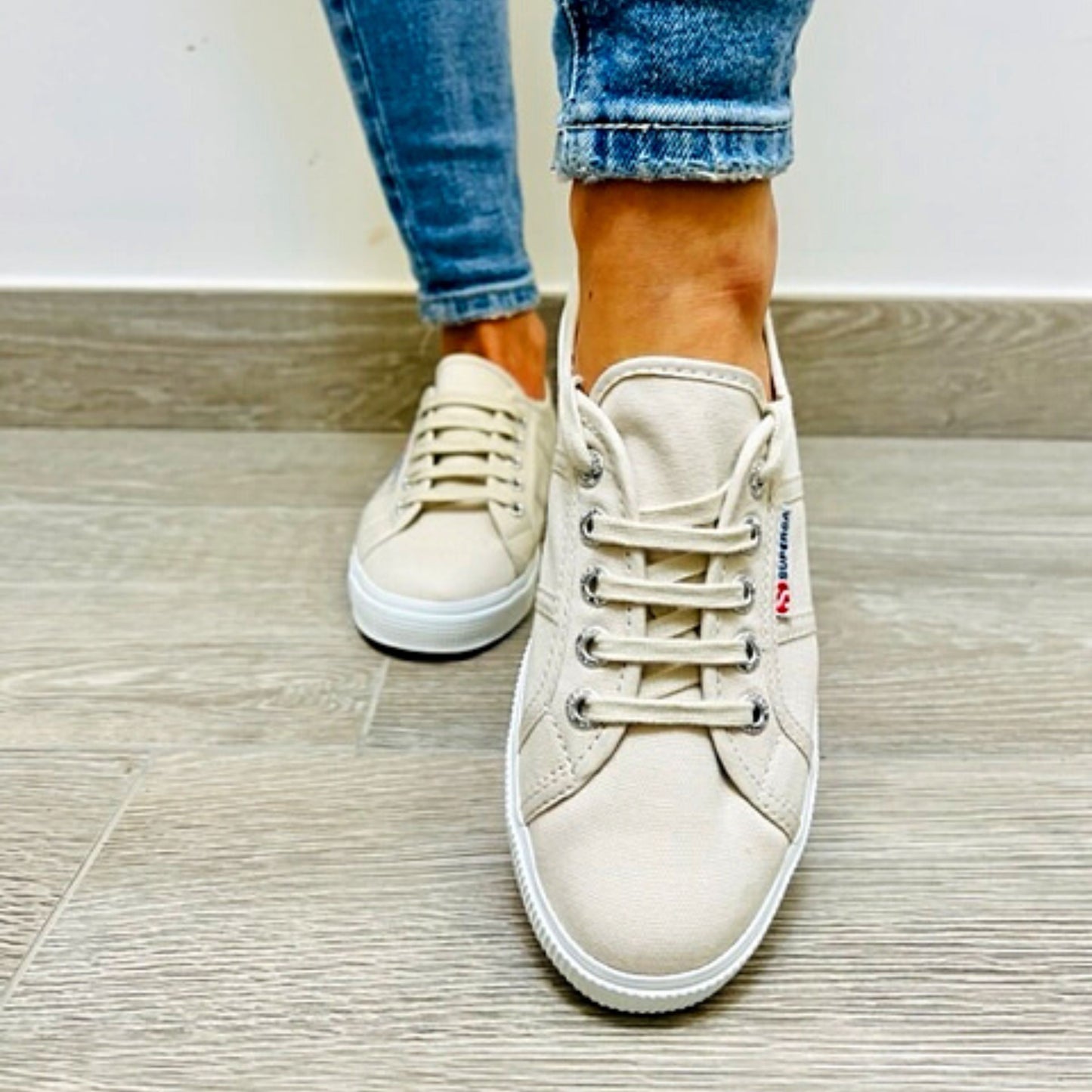 Superga Cotu Classic Grey Seashell