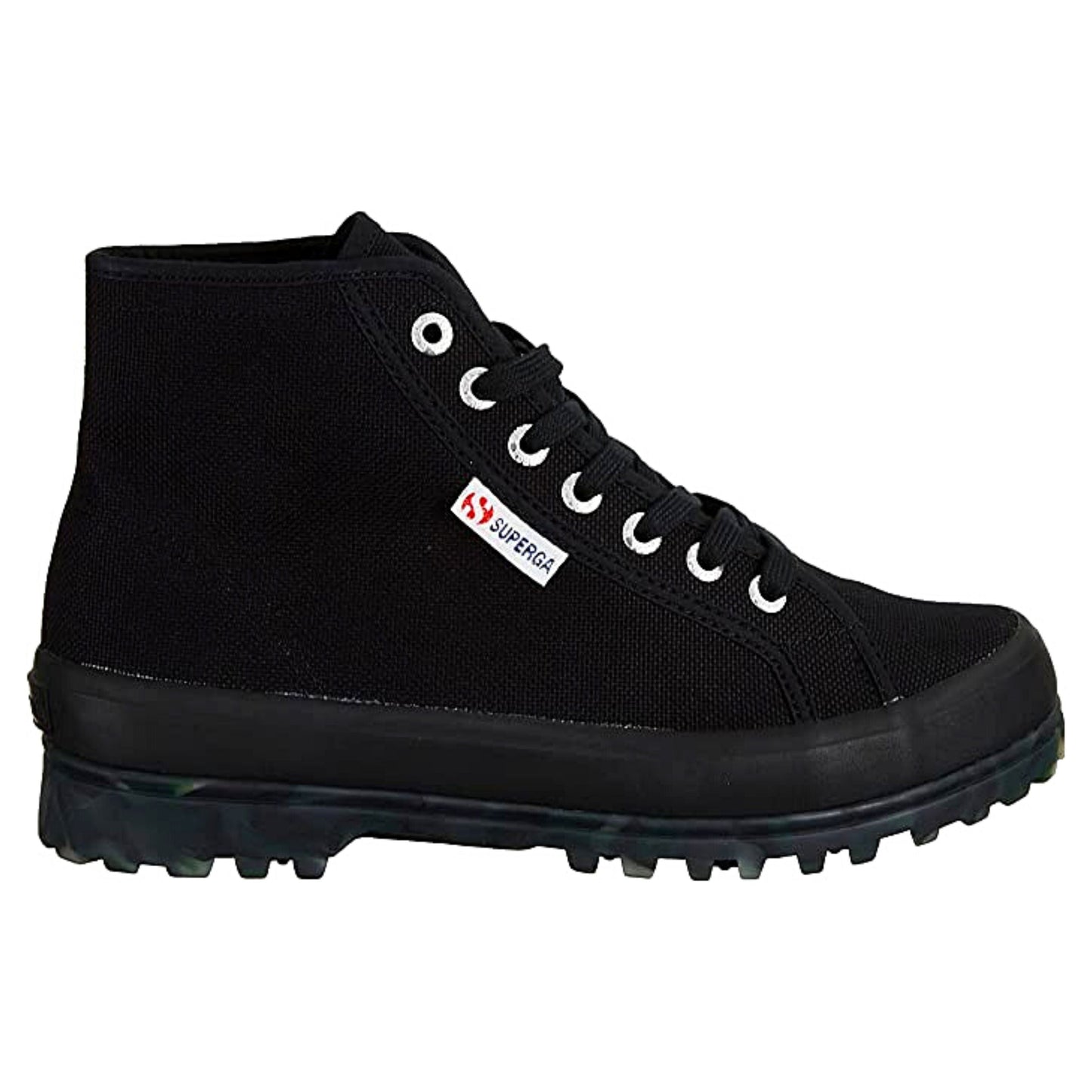 Superga Stivaletto Alpina Marblegum Nera Camouflage