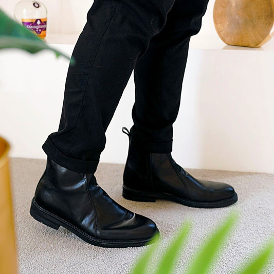 Beverly -  Stivaletto uomo ecopelle MADE IN ITALY